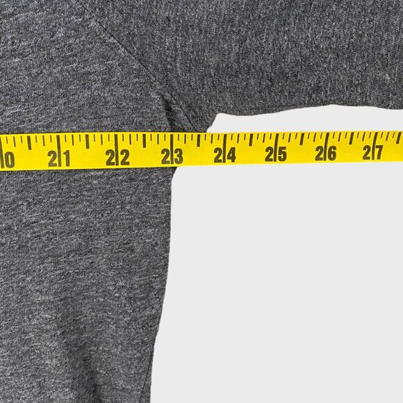 Abercrombie & Fitch Henley Shirt Gray Men's Size XL Long-Sleeve Muscle Fit - Picture 10 of 11